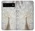 S1980 White Peacock Case Cover Custodia per Google Pixel 6 S1980 White Peacock Case Cover Custodia per Google Pixel 6