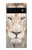 S2399 White Lion Face Case Cover Custodia per Google Pixel 6