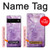 S2690 Amethyst Crystals Graphic Printed Case Cover Custodia per Google Pixel 6