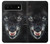 S2823 Black Wolf Blue Eyes Face Case Cover Custodia per Google Pixel 6 S2823 Black Wolf Blue Eyes Face Case Cover Custodia per Google Pixel 6