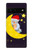S2849 Cute Sleepy Owl Moon Night Case Cover Custodia per Google Pixel 6