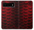 S2879 Red Arowana Fish Scale Case Cover Custodia per Google Pixel 6