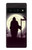 S3262 Grim Reaper Night Moon Cemetery Case Cover Custodia per Google Pixel 6 Pro