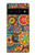 S3272 Colorful Pattern Case Cover Custodia per Google Pixel 6 Pro