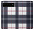 S3452 Plaid Fabric Pattern Case Cover Custodia per Google Pixel 6 Pro