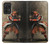 S0796 Japan Red Samurai Case Cover Custodia per Samsung Galaxy A52s 5G
