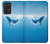 S0843 Blue Whale Case Cover Custodia per Samsung Galaxy A52s 5G