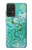 S2653 Dragon Green Turquoise Stone Graphic Case Cover Custodia per Samsung Galaxy A52s 5G