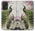 S2773 Peacock Chinese Brush Painting Case Cover Custodia per Samsung Galaxy A52s 5G