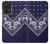 S3357 Navy Blue Bandana Pattern Case Cover Custodia per Samsung Galaxy A52s 5G