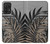 S3692 Gray Black Palm Leaves Case Cover Custodia per Samsung Galaxy A52s 5G