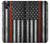 S3472 Firefighter Thin Red Line Flag Case Cover Custodia per Motorola Moto G50 5G [for G50 5G only. NOT for G50]