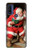 S1417 Santa Claus Merry Xmas Case Cover Custodia per Motorola G Pure