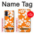 S2245 Hawaiian Hibiscus Orange Pattern Case Cover Custodia per Motorola G Pure