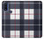 S3452 Plaid Fabric Pattern Case Cover Custodia per Motorola G Pure