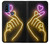 S3512 Cute Mini Heart Neon Graphic Case Cover Custodia per Motorola G Pure