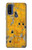 S3528 Bullet Rusting Yellow Metal Case Cover Custodia per Motorola G Pure