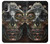 S1685 Steampunk Skull Head Case Cover Custodia per Motorola Moto E20,E30,E40