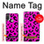 S1850 Pink Leopard Pattern Case Cover Custodia per Motorola Moto E20,E30,E40