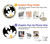 S2315 Daisy White Flowers Case Cover Custodia per Motorola Moto E20,E30,E40