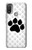 S2355 Paw Foot Print Case Cover Custodia per Motorola Moto E20,E30,E40