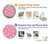 S2858 Pink Flamingo Pattern Case Cover Custodia per Motorola Moto E20,E30,E40