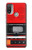 S3204 Red Cassette Recorder Graphic Case Cover Custodia per Motorola Moto E20,E30,E40