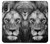S3372 Lion Face Case Cover Custodia per Motorola Moto E20,E30,E40