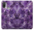 S3713 Purple Quartz Amethyst Graphic Printed Case Cover Custodia per Motorola Moto E20,E30,E40