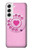 S2847 Pink Retro Rotary Phone Case Cover Custodia per Samsung Galaxy S22