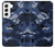 S2959 Navy Blue Camo Camouflage Case Cover Custodia per Samsung Galaxy S22