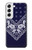 S3357 Navy Blue Bandana Pattern Case Cover Custodia per Samsung Galaxy S22