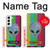 S3437 Alien No Signal Case Cover Custodia per Samsung Galaxy S22