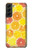 S3408 Lemon Case Cover Custodia per Samsung Galaxy S22 Plus