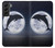 S3510 Dolphin Moon Night Case Cover Custodia per Samsung Galaxy S22 Plus