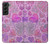 S3710 Pink Love Heart Case Cover Custodia per Samsung Galaxy S22 Plus