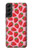 S3719 Strawberry Pattern Case Cover Custodia per Samsung Galaxy S22 Plus