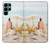 S1425 Seashells on The Beach Case Cover Custodia per Samsung Galaxy S22 Ultra