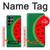 S2383 Watermelon Case Cover Custodia per Samsung Galaxy S22 Ultra