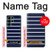 S2767 Navy White Striped Case Cover Custodia per Samsung Galaxy S22 Ultra