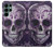 S3582 Purple Sugar Skull Case Cover Custodia per Samsung Galaxy S22 Ultra