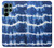 S3671 Blue Tie Dye Case Cover Custodia per Samsung Galaxy S22 Ultra