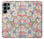 S3688 Floral Flower Art Pattern Case Cover Custodia per Samsung Galaxy S22 Ultra