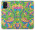 S3273 Flower Line Art Pattern Case Cover Custodia per Samsung Galaxy M32 5G