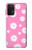 S3500 Pink Floral Pattern Case Cover Custodia per Samsung Galaxy M32 5G