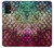 S3539 Mermaid Fish Scale Case Cover Custodia per Samsung Galaxy M32 5G