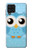 S3029 Cute Blue Owl Case Cover Custodia per Samsung Galaxy M22