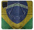 S3297 Brazil Flag Vintage Football Graphic Case Cover Custodia per Samsung Galaxy M22