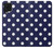 S3533 Blue Polka Dot Case Cover Custodia per Samsung Galaxy M22