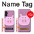 S3269 Pig Cartoon Case Cover Custodia per Samsung Galaxy A13 5G